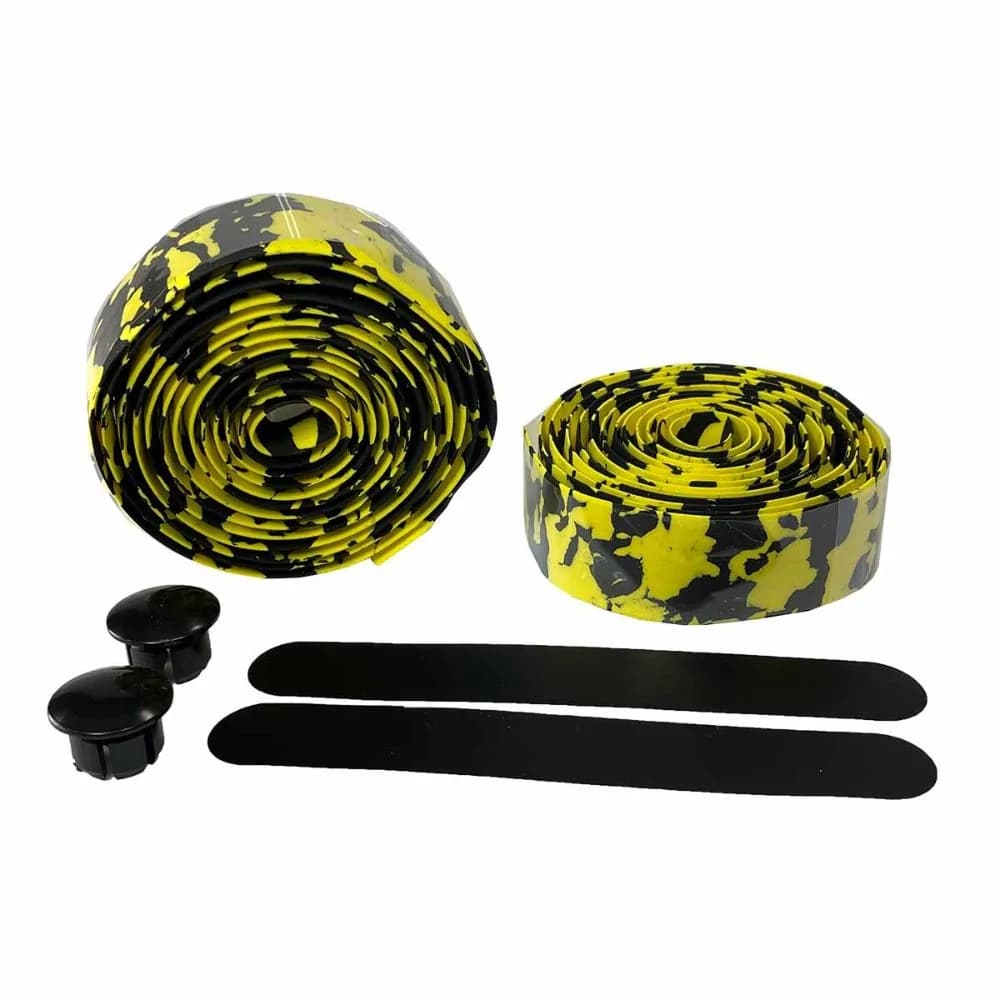 Fita Guidão Inviktus 30 X 1900mm Preto e Amarelo