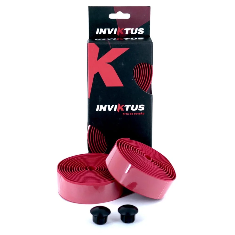 Fita Guidão Inviktus 30 X 1900mm Vermelho
