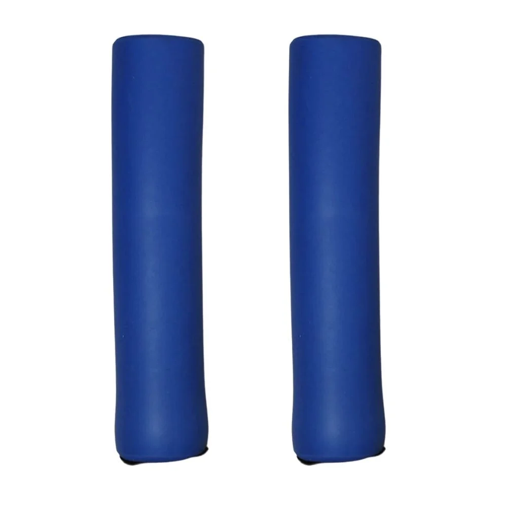 Manopla Bike Garra7 Azul Borracha 135mm