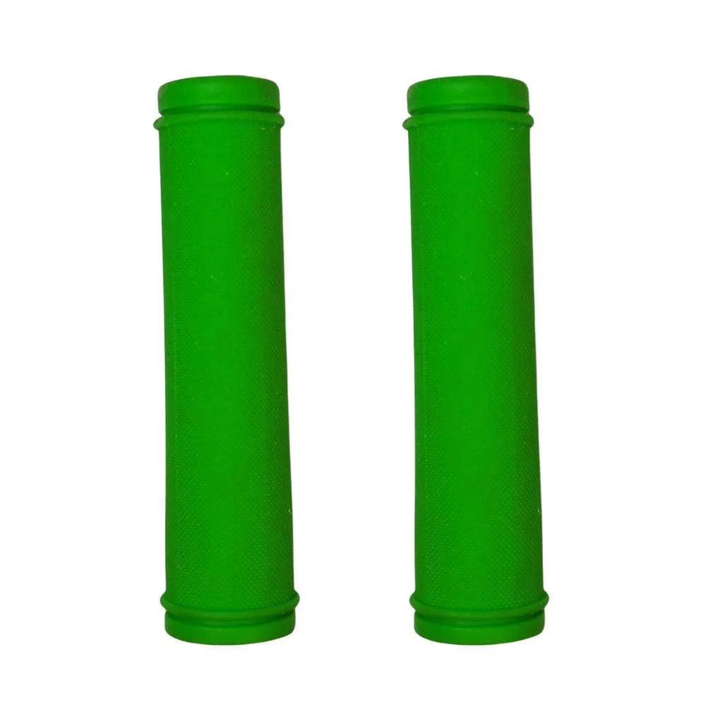 Manopla Bike Garra7 Verde Borracha 130mm