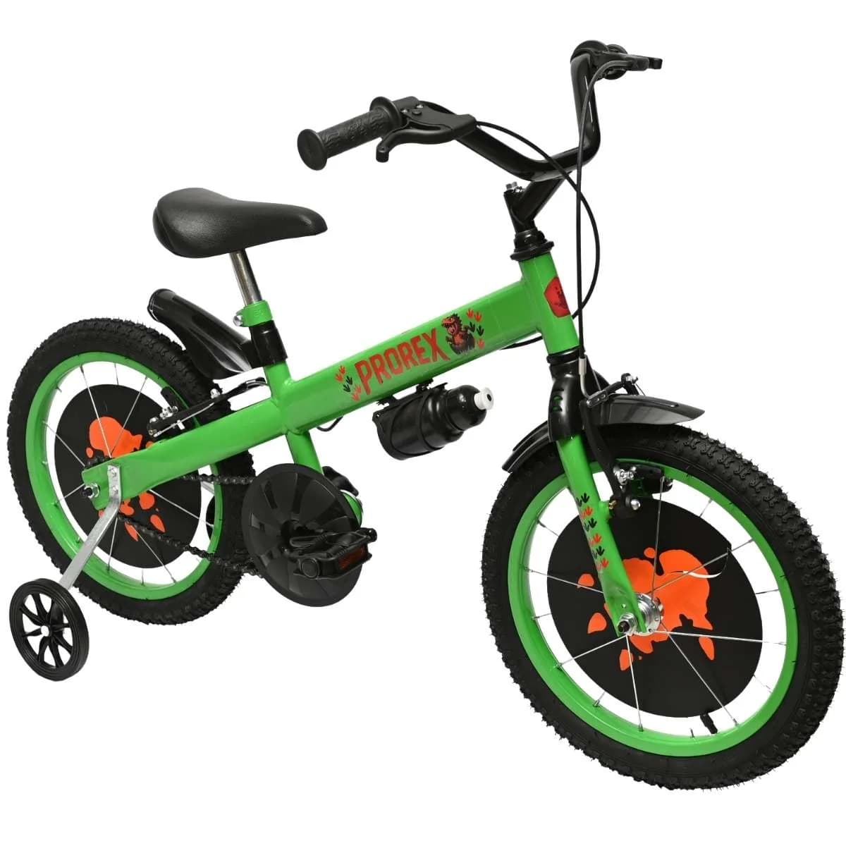 Bicicleta Aro 16 G7 Masculina Roda Alumínio - Verde e Preto (Roda Verde)