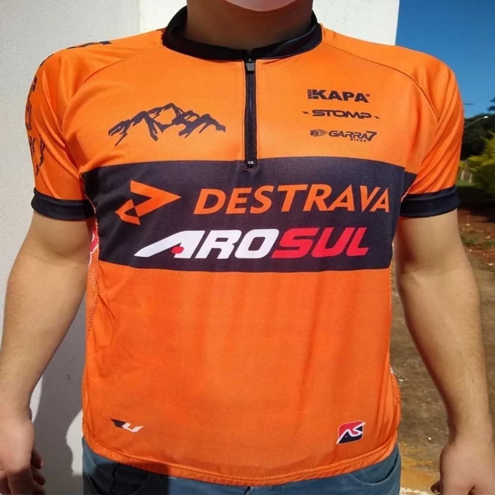 Camiseta Arosul Destrava Laranja - EGG