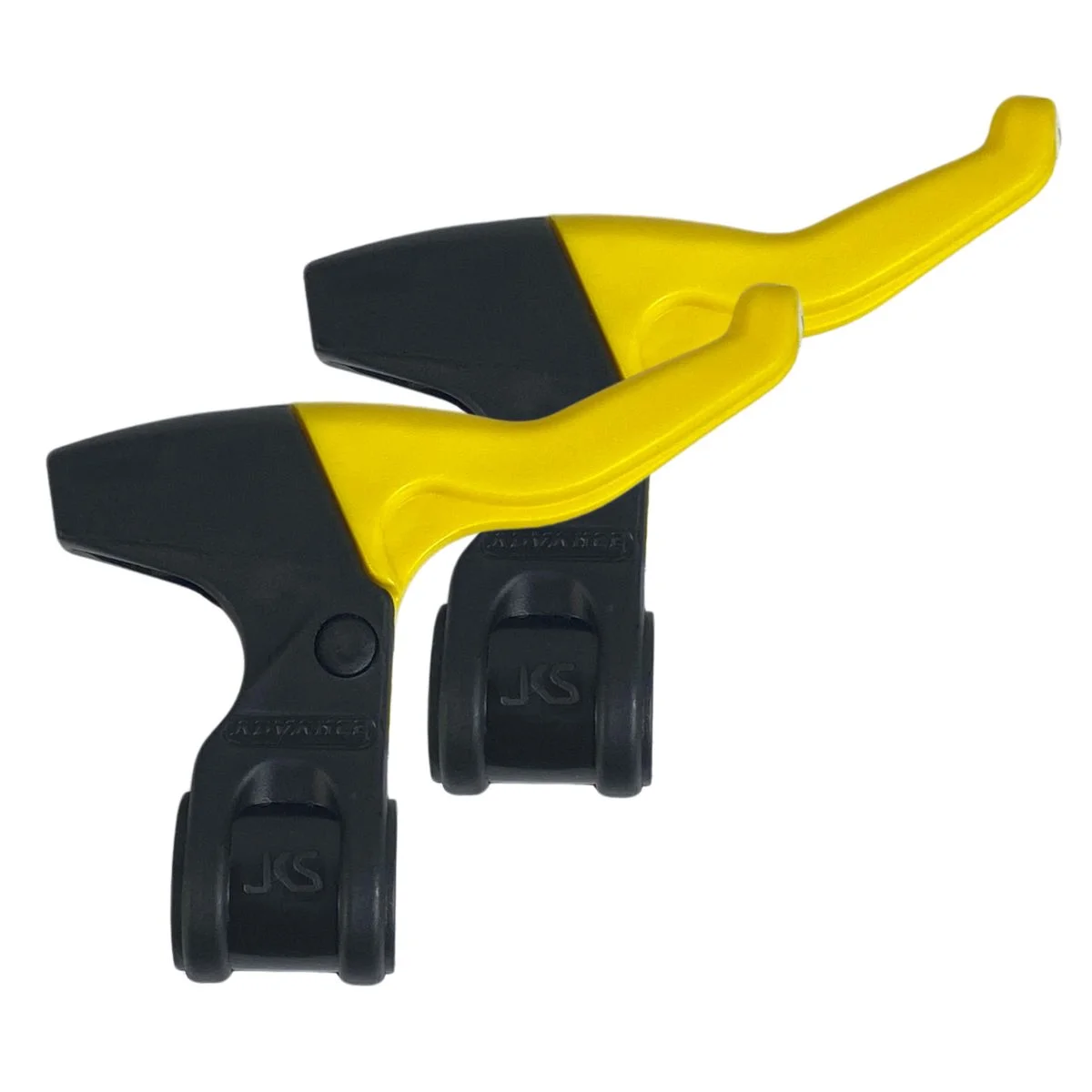 Maçaneta Freio Nylon JKS Advance Preto Amarelo
