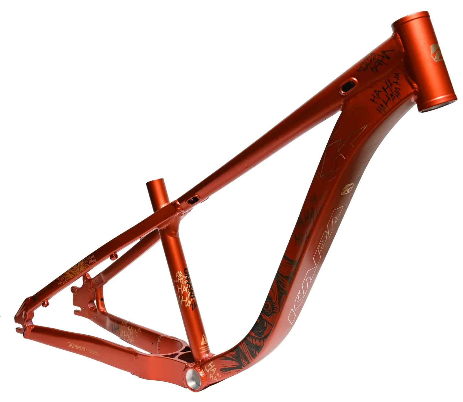 Quadro Kapa Insano Cobre 2026 — chainstay Ultimate Systems