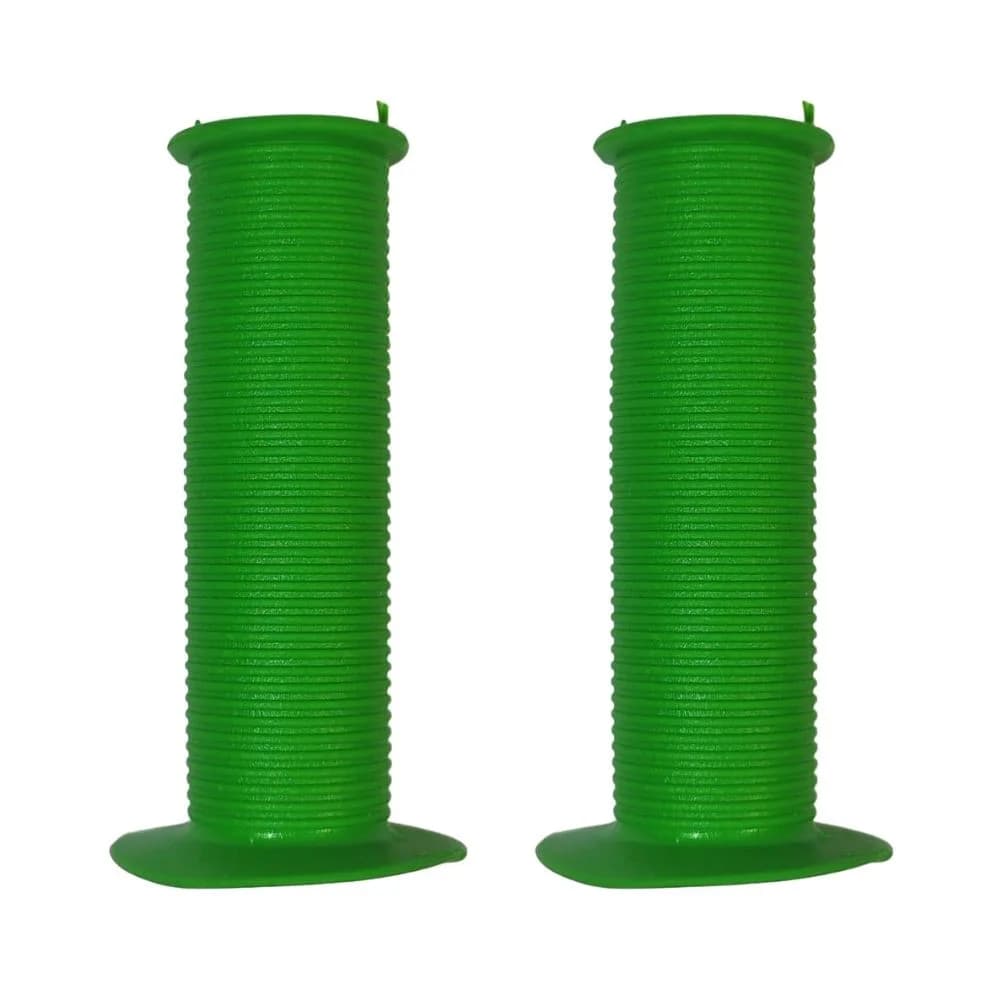Manopla Bike JKS Mirim Verde Borracha 90mm