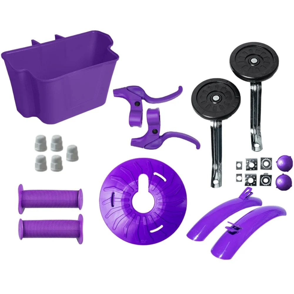 Kit Aro 16 JKS com Cesta Roxo