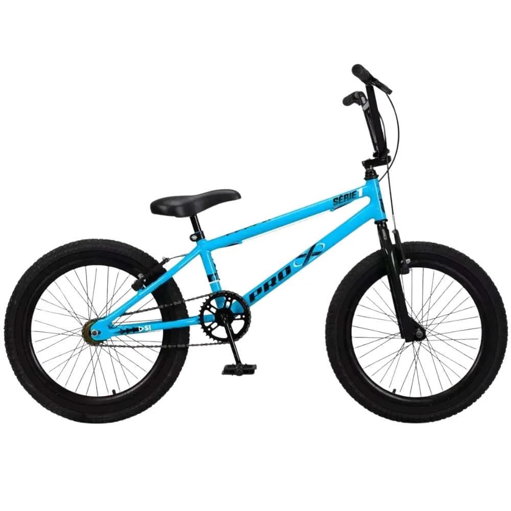 Bicicleta Aro 20 BMX Pro-X Série 1 Freio V-Brake - Azul Pantone e Preto