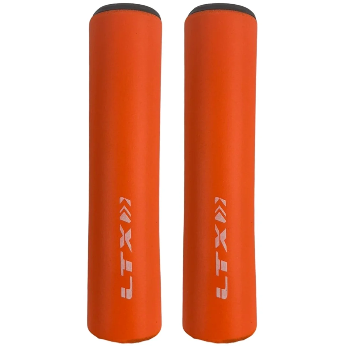 Manopla Bike Garra7 Grip Black Rosa Silicone 130mm