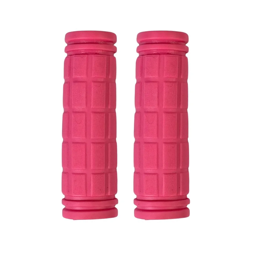 Manopla Bike Garra7 Cross Rosa Borracha 120mm