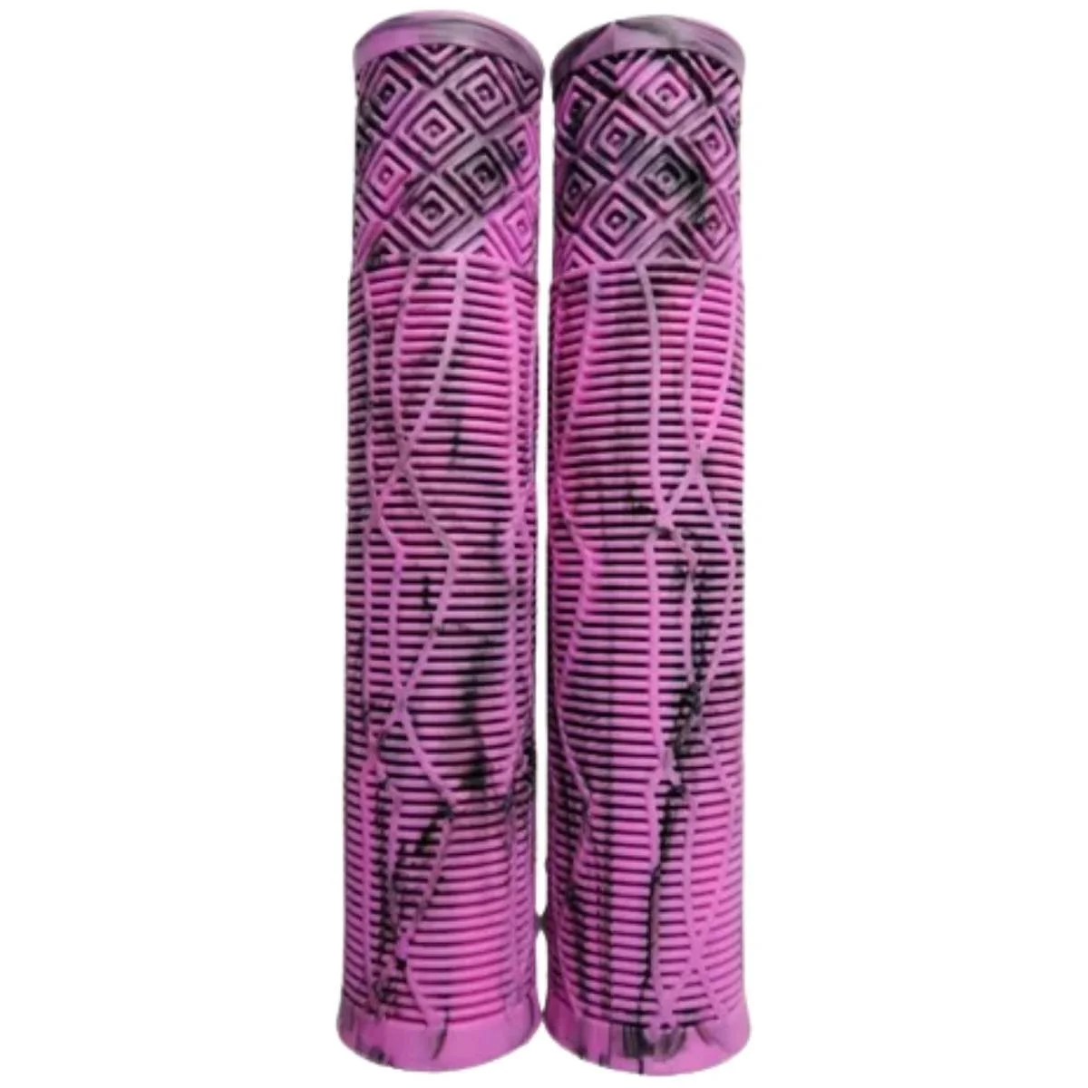 Manopla Bike BMX3 Rosa Preto Borracha 160mm