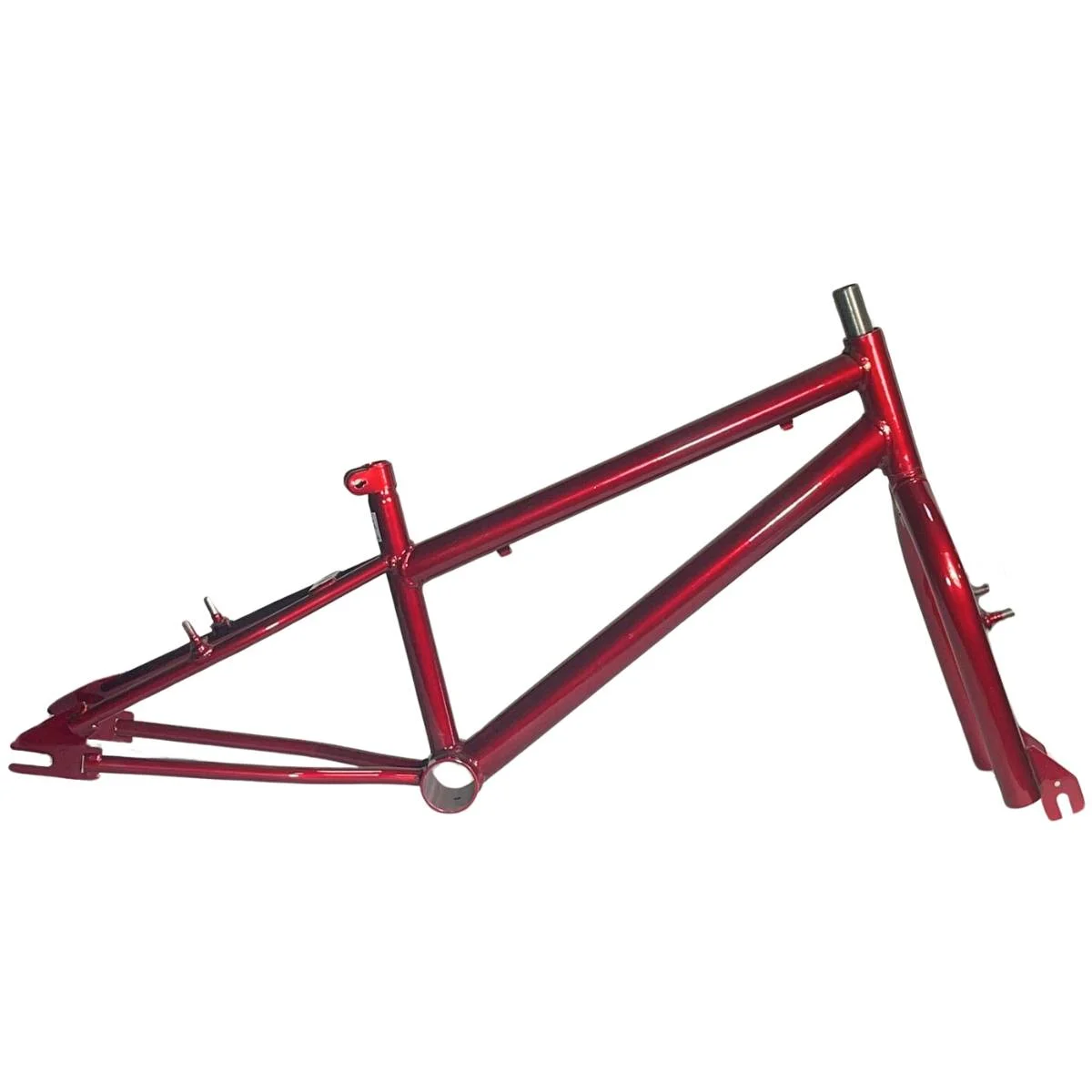 Quadro de Bicicleta 20 Ultra Rebaixado Vermelho Com Garfo