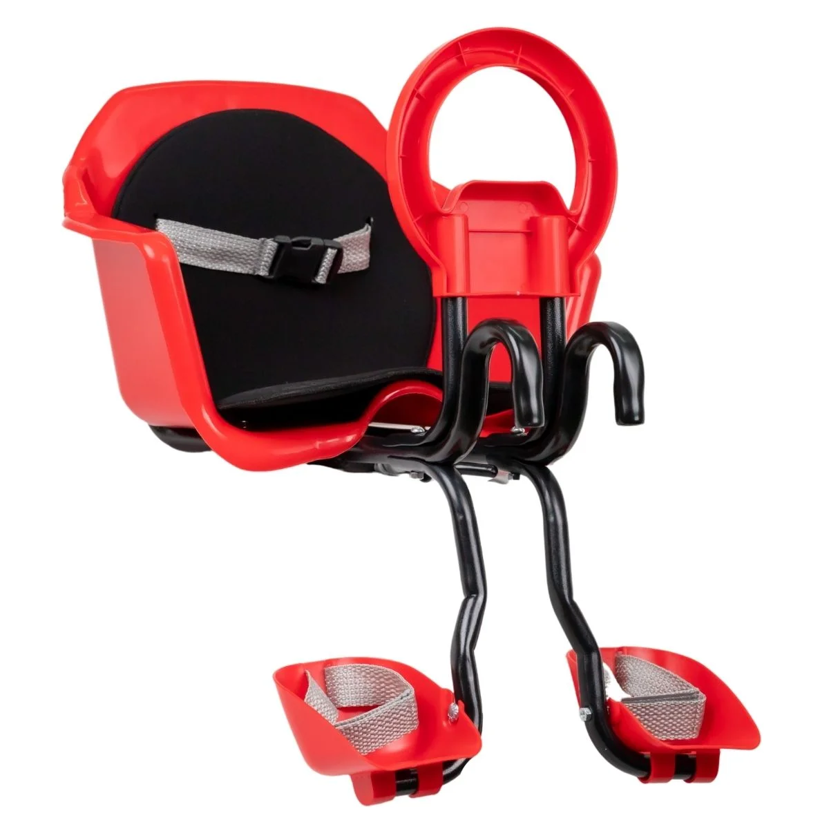 Cadeirinha Bicicleta Dianteira Pojda Flexbike Vermelho
