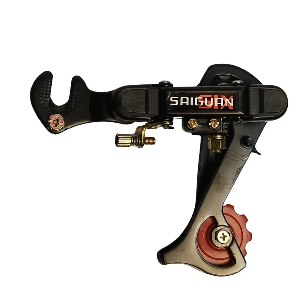 Cambio Traseiro Saiguan HG-04 Preto Com Gancho