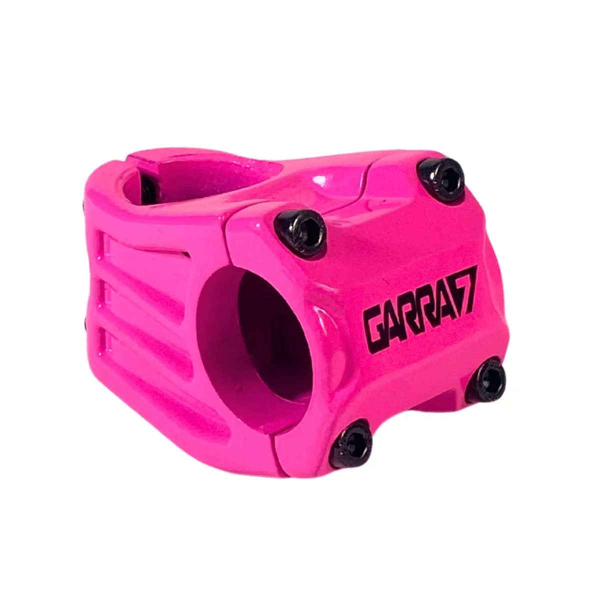 Suporte de Guidão MTB Garra7 Falcon Alumínio Ahead Set 35mm x 28,6mm Rosa Neon