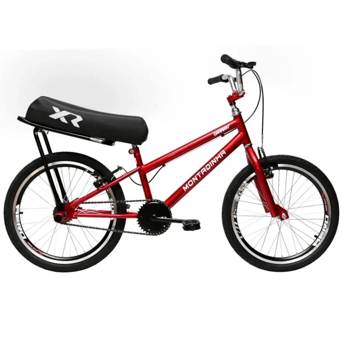 Bicicleta Aro 20 Garra7 Montadinha Vermelha