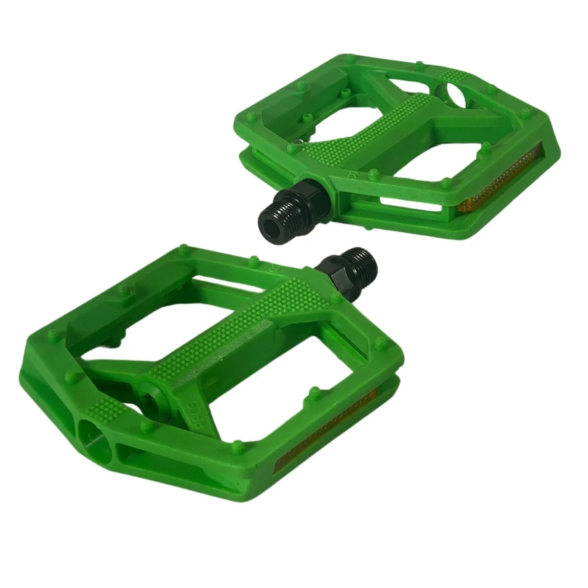 Pedal Bike  Paco Rider Plataforma Inglês 9/16 Nylon Verde