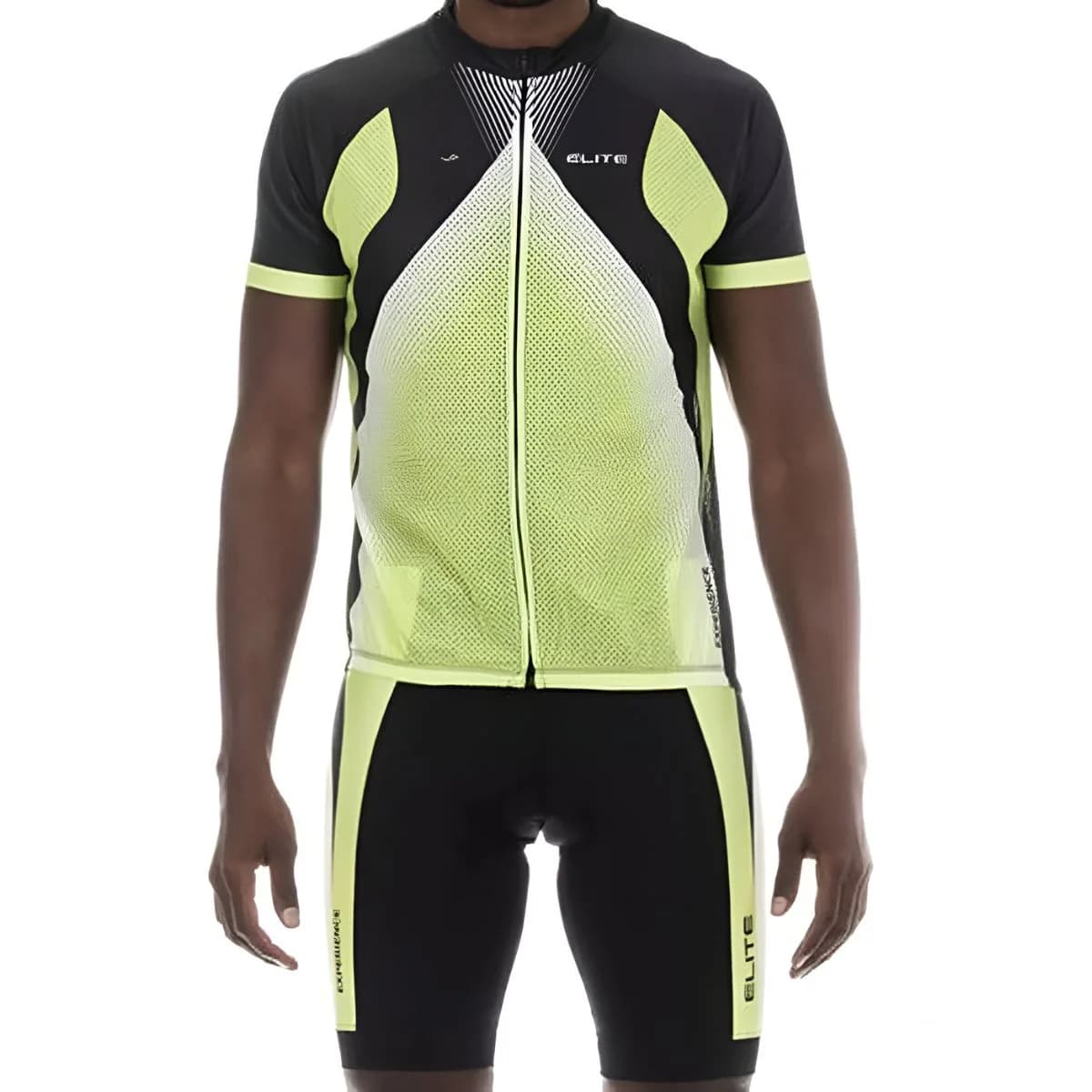 Camiseta Masculina Elite Preto Verde - EG2