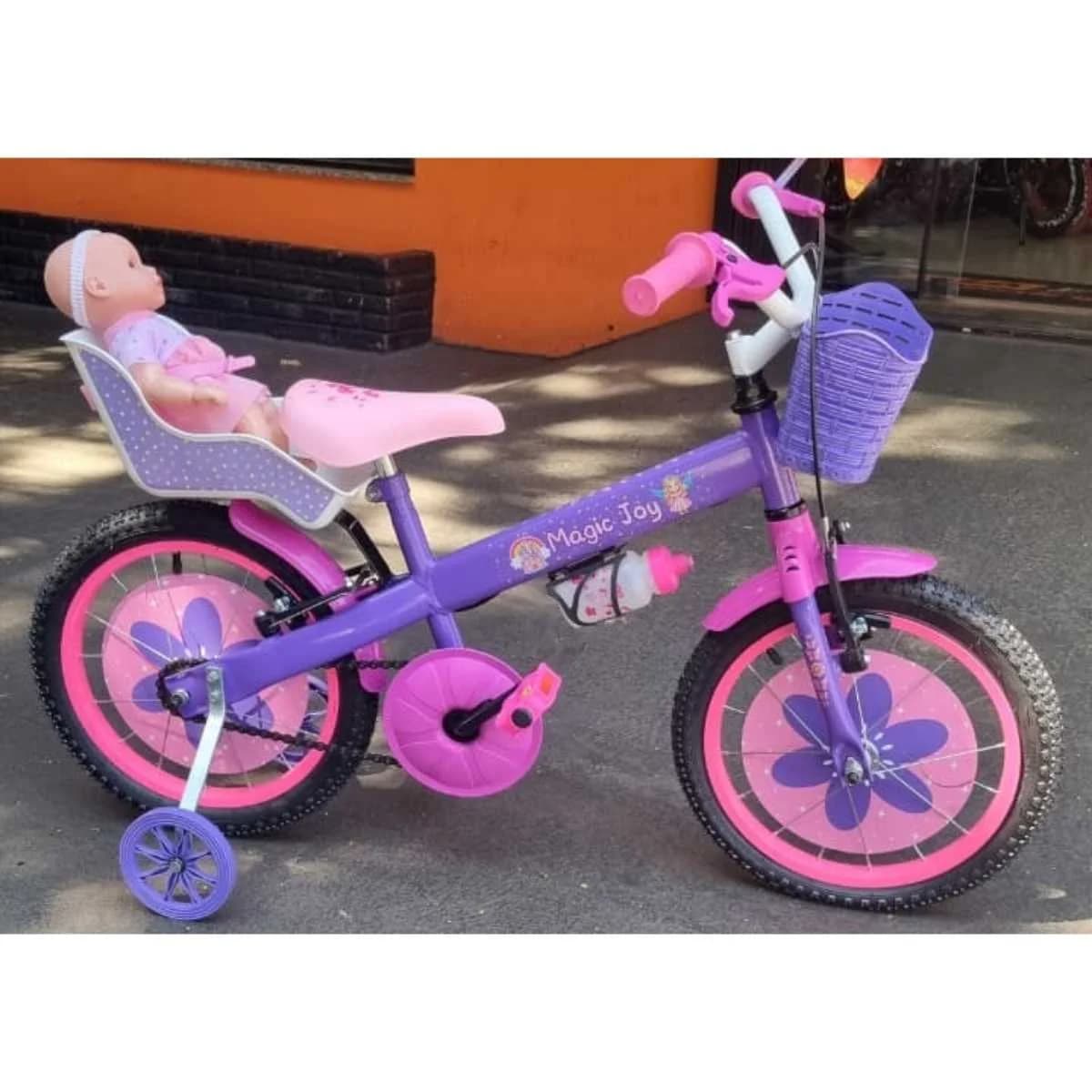 Violeta e Branco Com Cadeirinha de Boneca