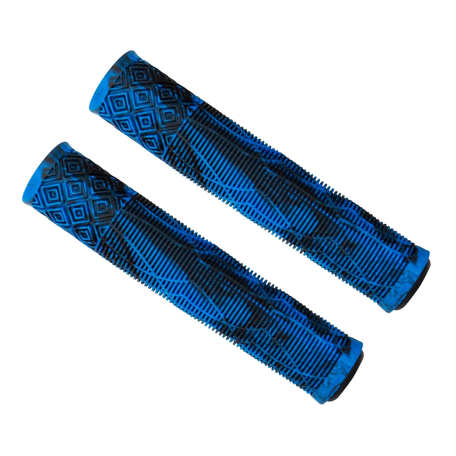 Manopla Bike Inviktus Free 160mm Azul e Preta