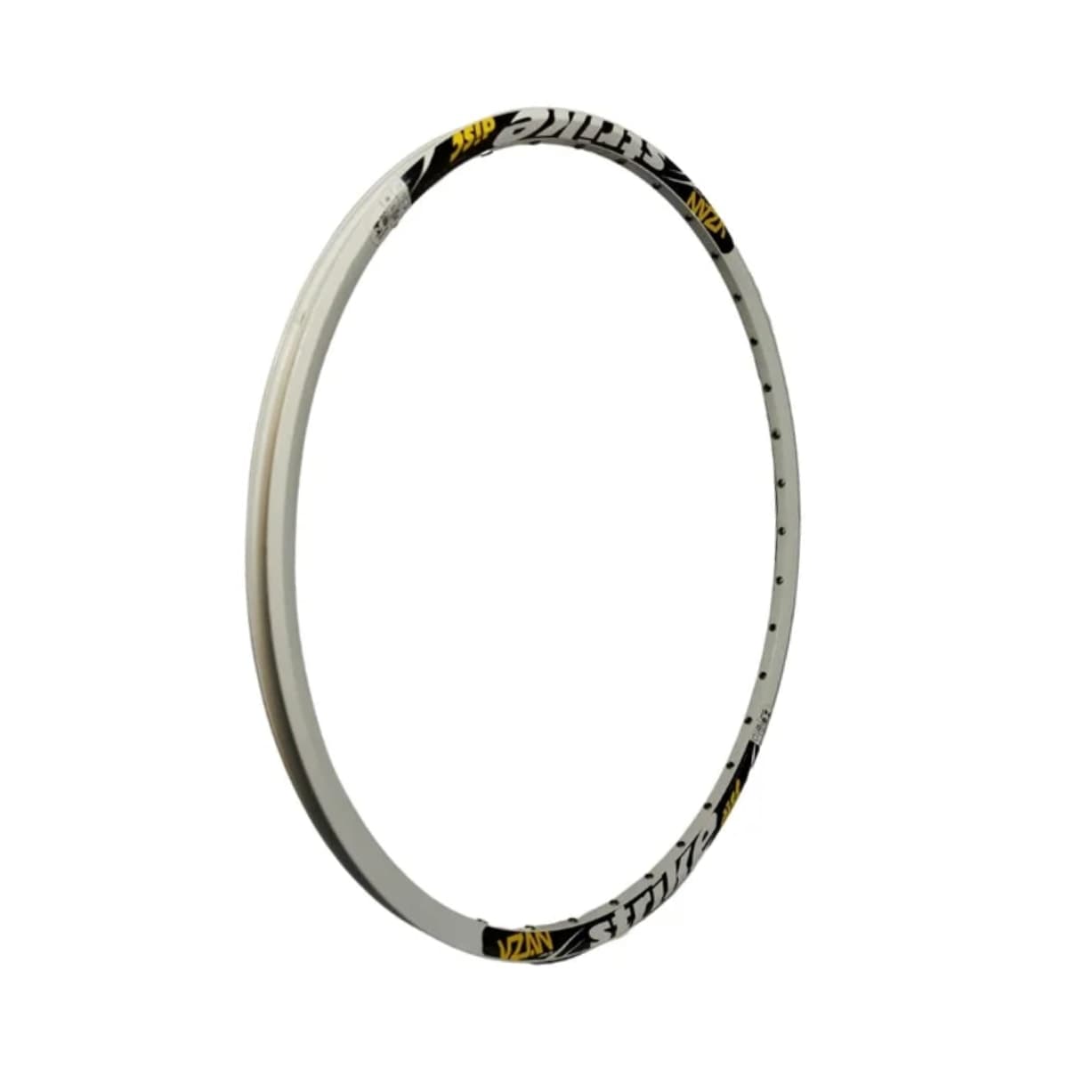 Aro 26 MTB Alumínio Aero Vzan Strike Branco Disco 36 F