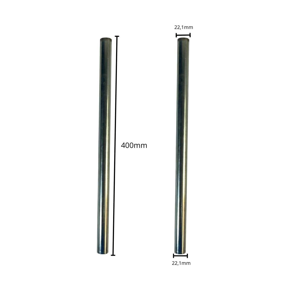 Canote de Selim AMR Aço 22,1mm X 400mm Zincado