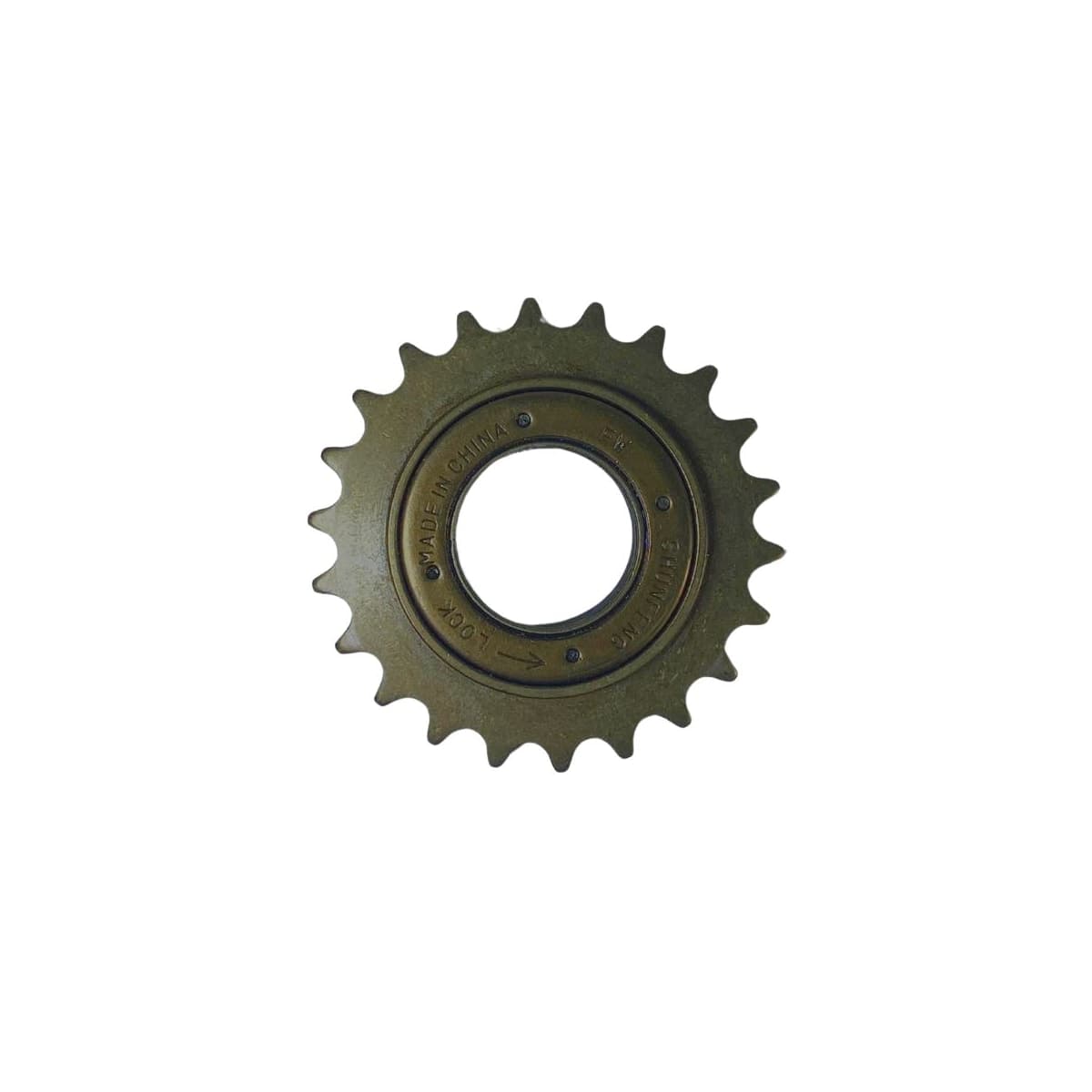 Roda Livre 1 Velocidade Shun Feng Dourado  22D