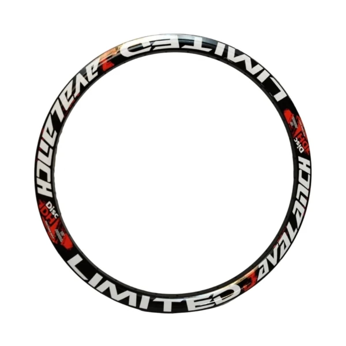 Aro 26 MTB Alumínio Aero Arosul Freeride Avalanche Preto Disco 36 F