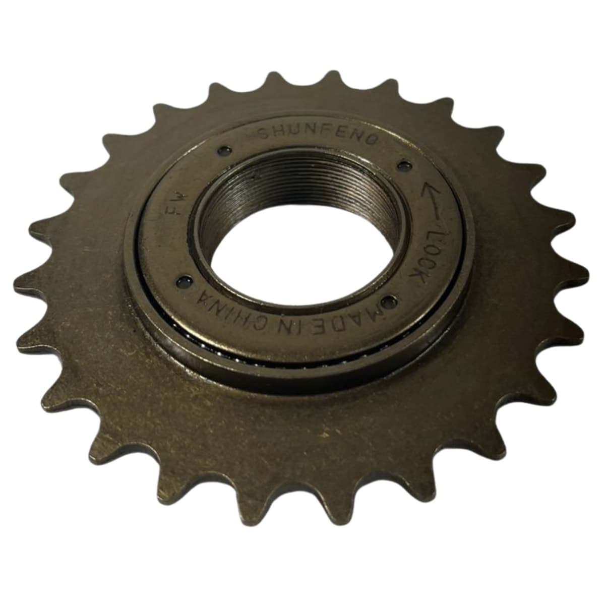 Roda Livre 1 Velocidade Shun Feng Dourado 24 Dentes