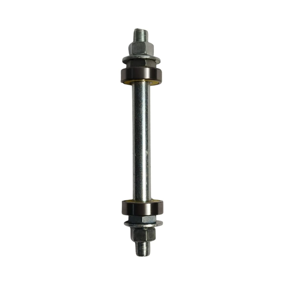 Eixo Dianteiro Com Batente Nek 140mm Aço Prata Grosso 3/8