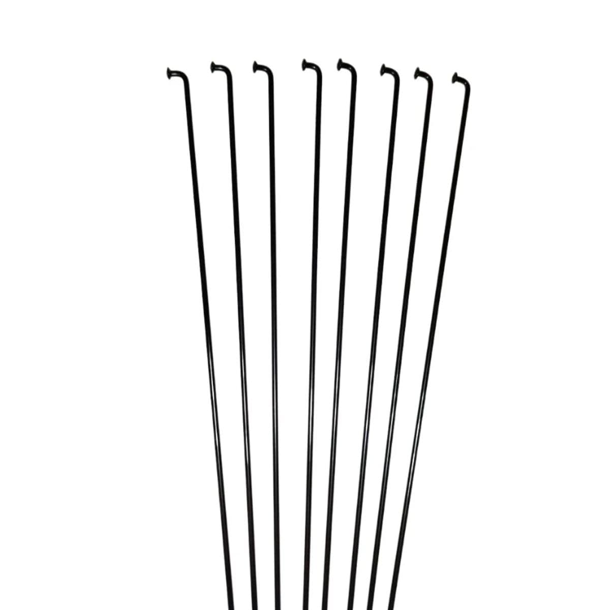 Raio Fino 295X2mm Inox Importado Comum Preto 36 Raios