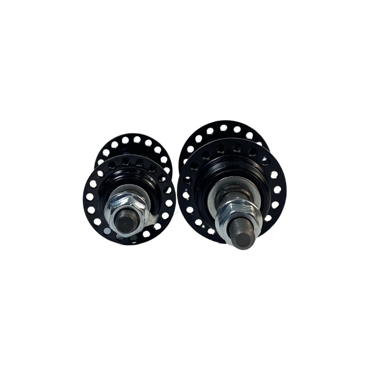 Cubo Aço Rosca 36 Furos com Esfera Preto Com Espaçador