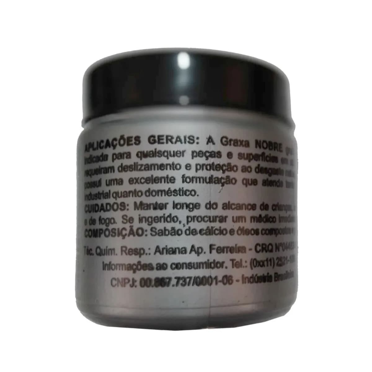 Graxa Grafitada Cálcio Bike Carro Moto Multiúso 95g