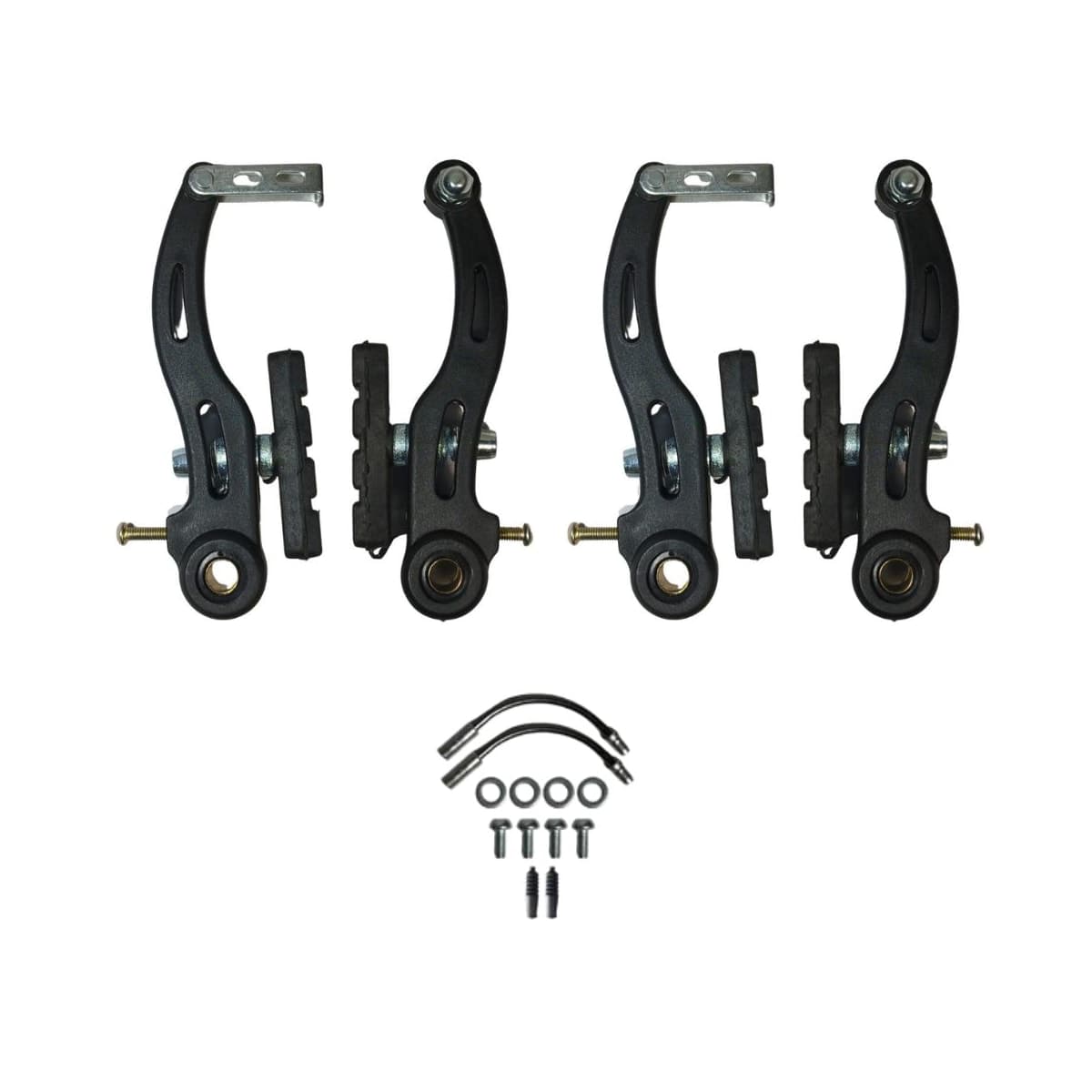 Freio V Brake Vazado Importado Nylon Preto