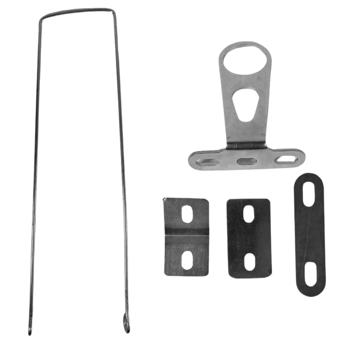 Cesta de Bicicleta Média Aro 26 Volpx Aço Branco