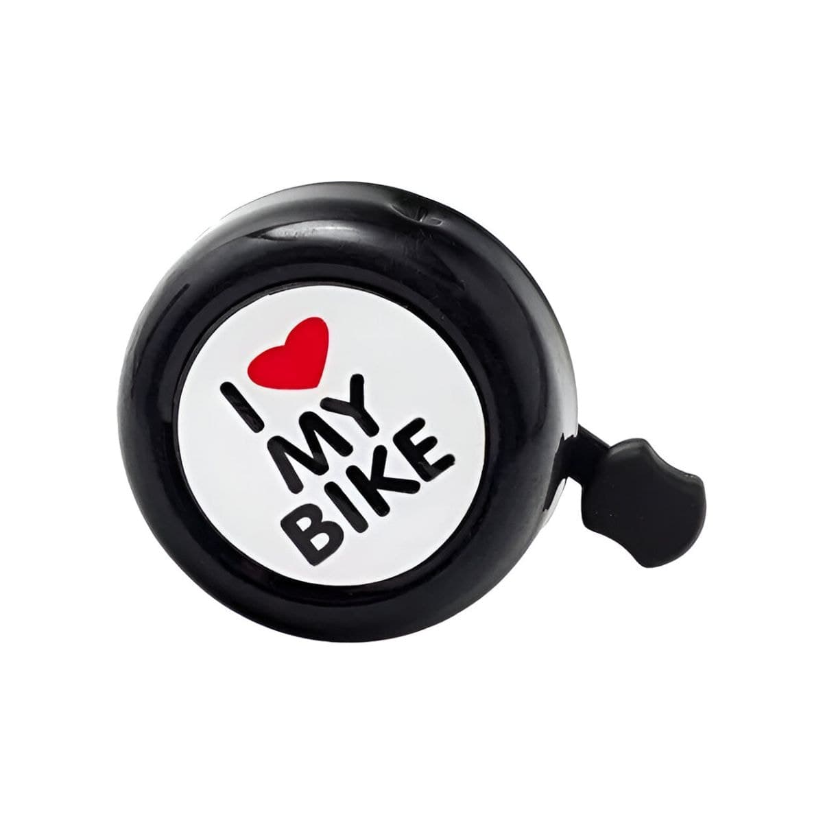 Buzina de Bicicleta Importado Campainha I My Love Preto