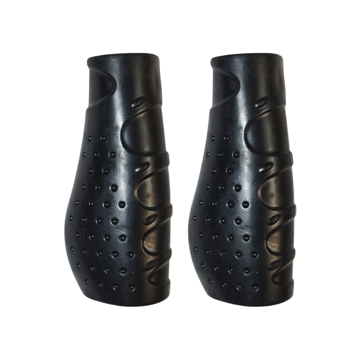 Manopla Bike Saiguan Mirim Preto Borracha 90mm