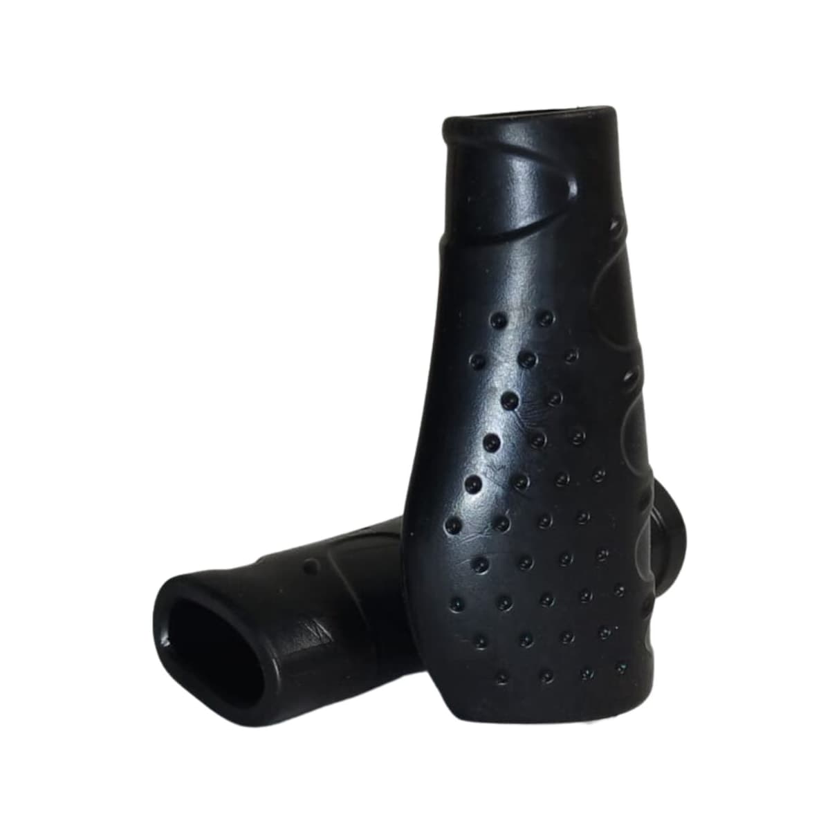 Manopla Bike Saiguan Mirim Preto Borracha 90mm