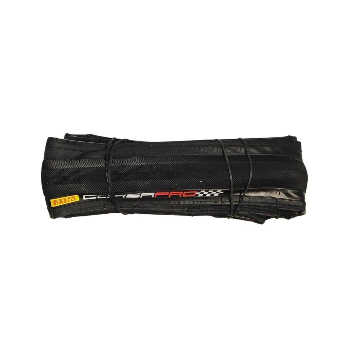 Pneu 700x23 Pirelli 120 TPI - Corsa Pro Preto Kevlar