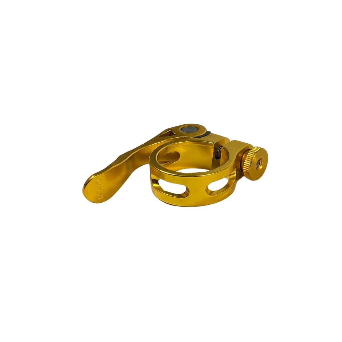 Abraçadeira Selim Kapa 31,8mm Alumínio Dourado Blocagem