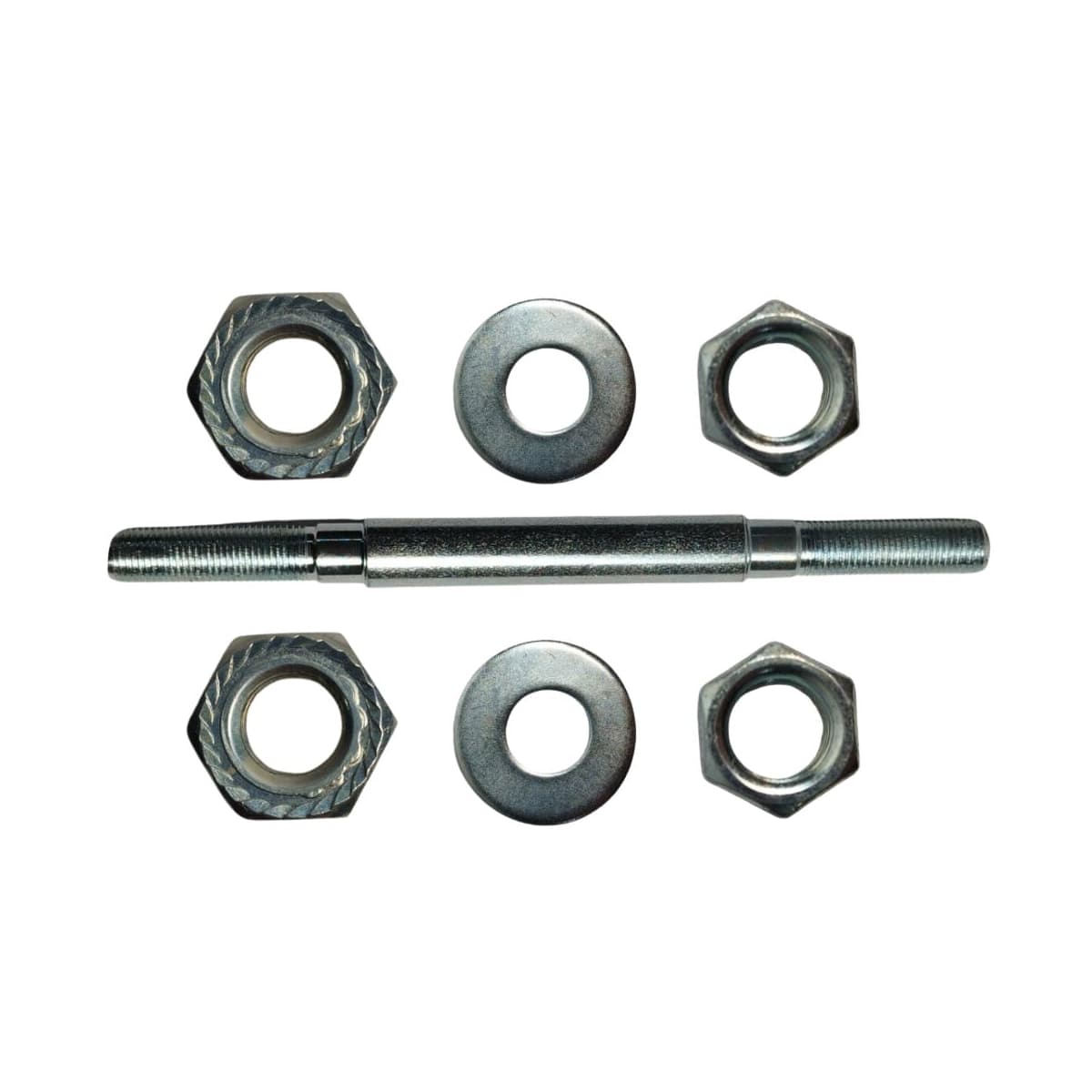 Eixo Dianteiro Com Batente Nek Bravo2 140mm Aço Prata Grosso 3/8