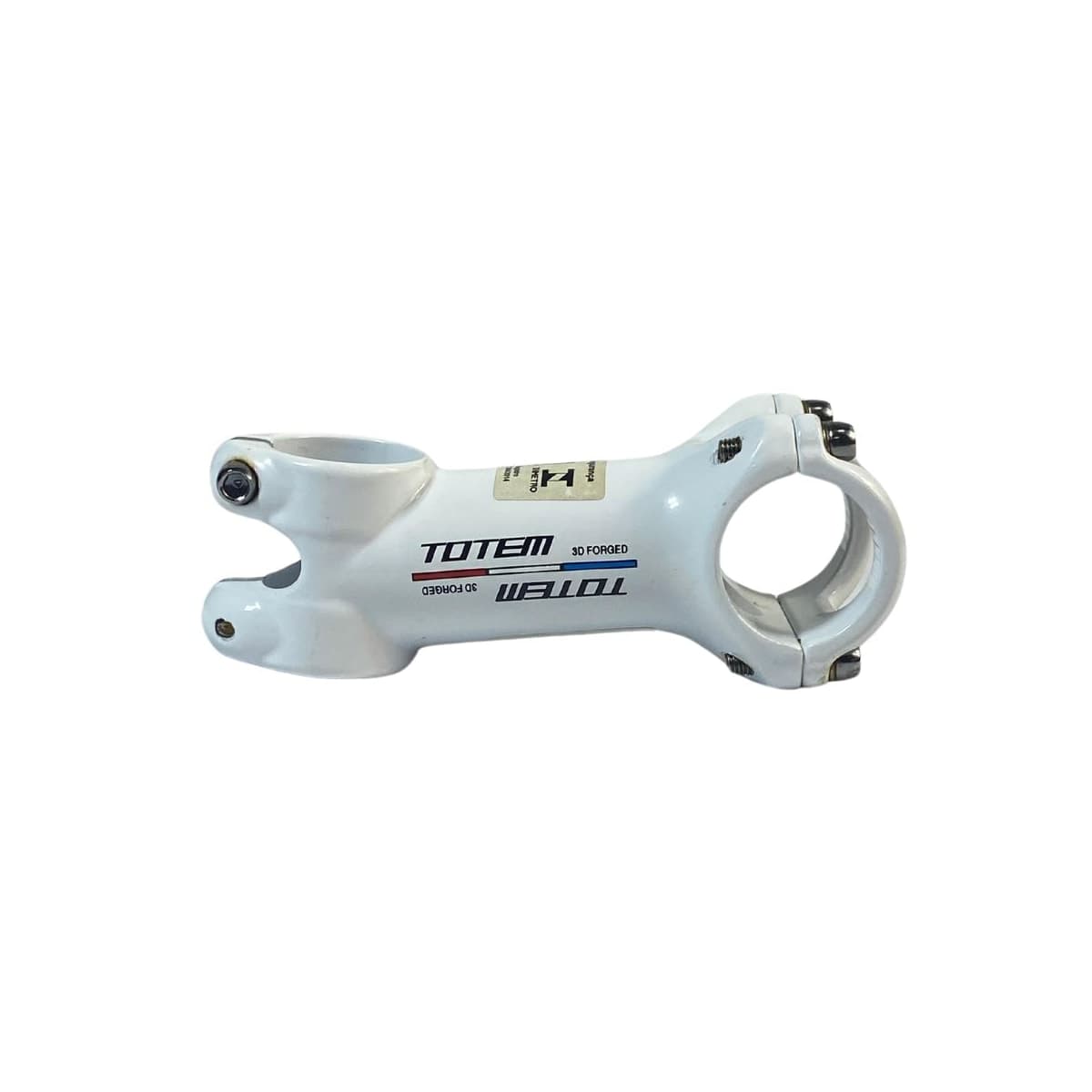 Suporte Mesa MTB Toten Alumínio Ahead Set 90mm x 28,6mm Branco