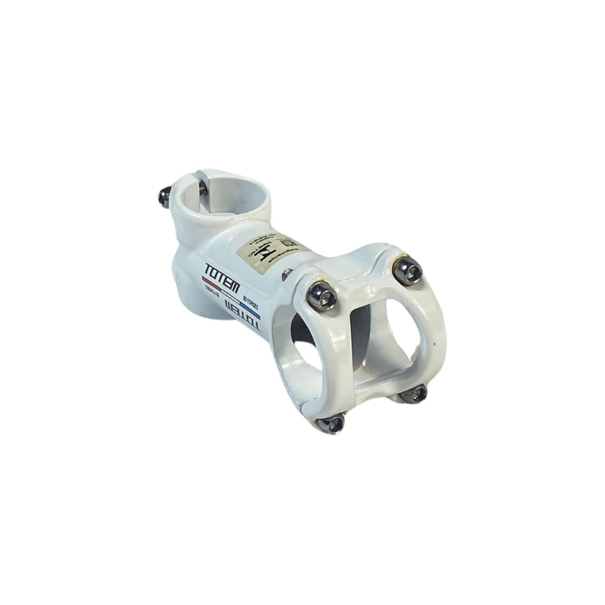 Suporte Mesa MTB Toten Alumínio Ahead Set 90mm x 28,6mm Branco