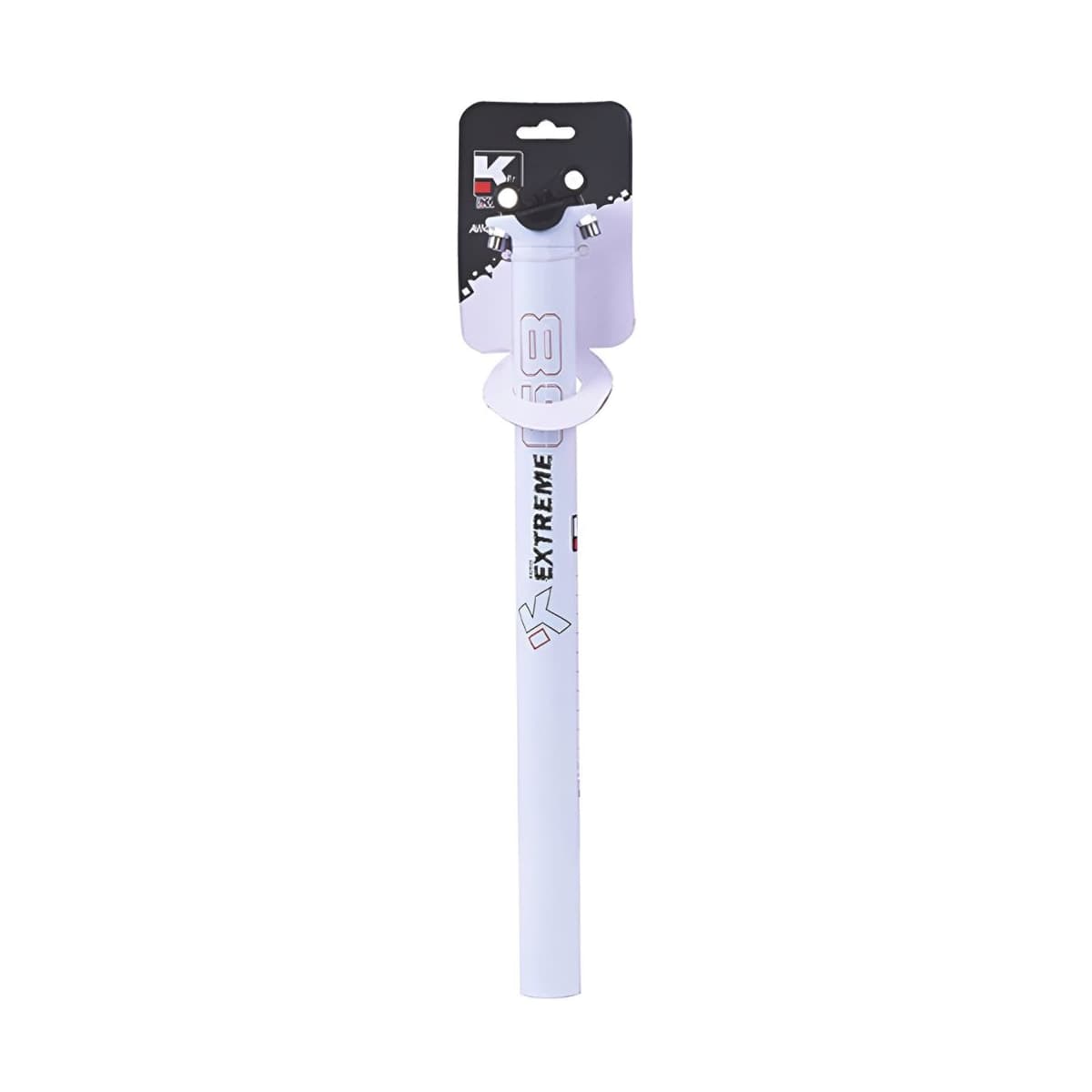 Canote de Selim Kapa Alumínio 31,6mm X 400mm Branco
