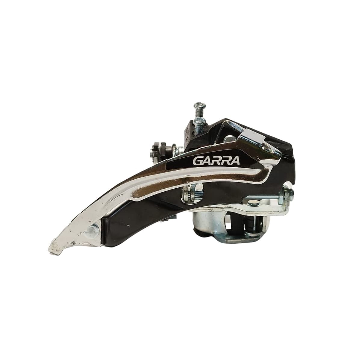 Cambio Dianteiro Garra QD-40 34,9mm Puxa Por Cima Cromado Para Pedivela Reduzido Index