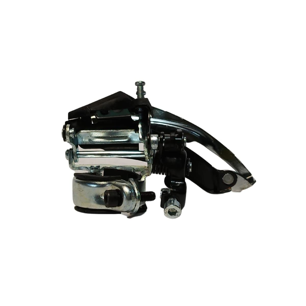 Cambio Dianteiro Garra QD-40 34,9mm Puxa Por Cima Cromado Para Pedivela Reduzido Index