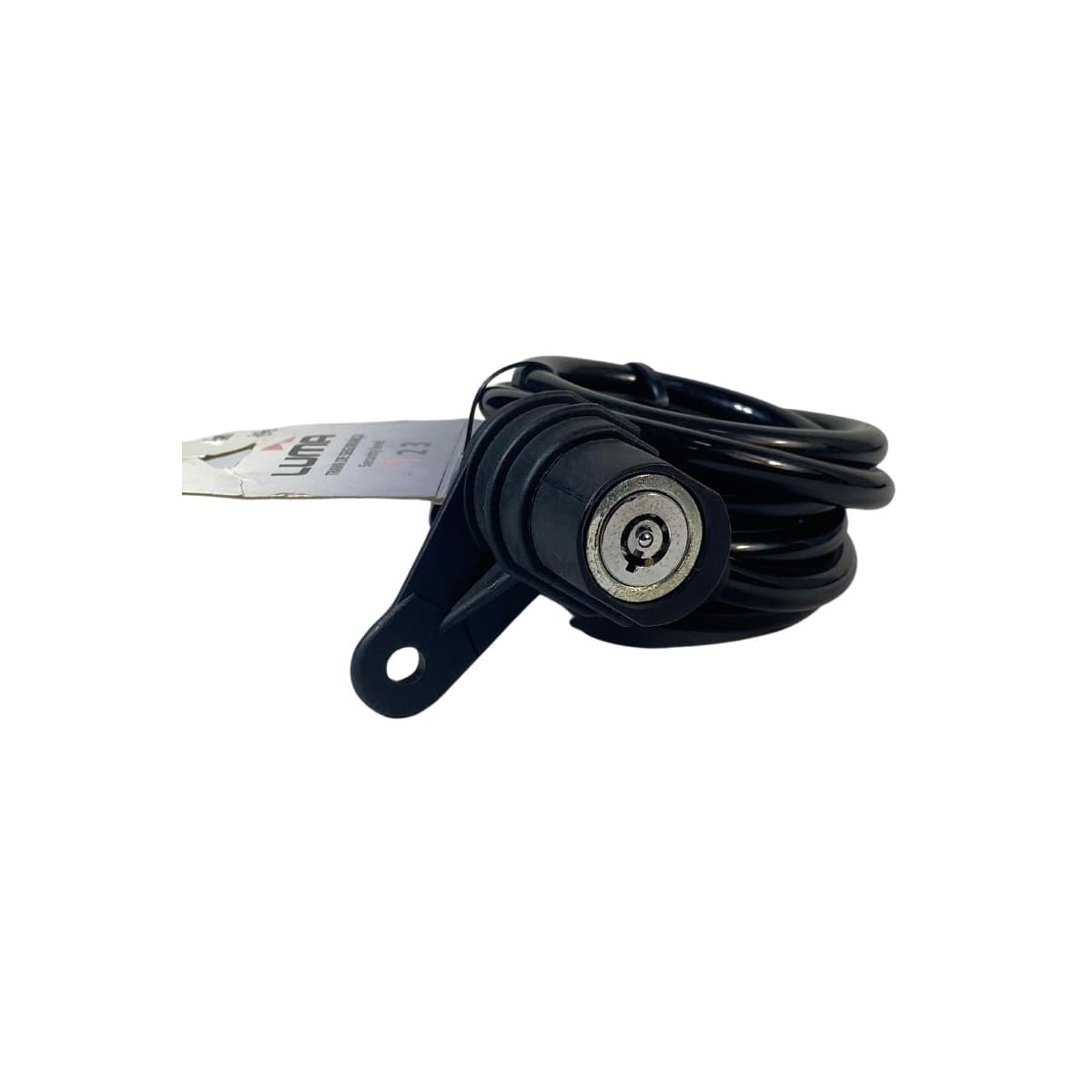 Cadeado de Bicicleta Espiral Luma Com Chave 10mm X 1,85M