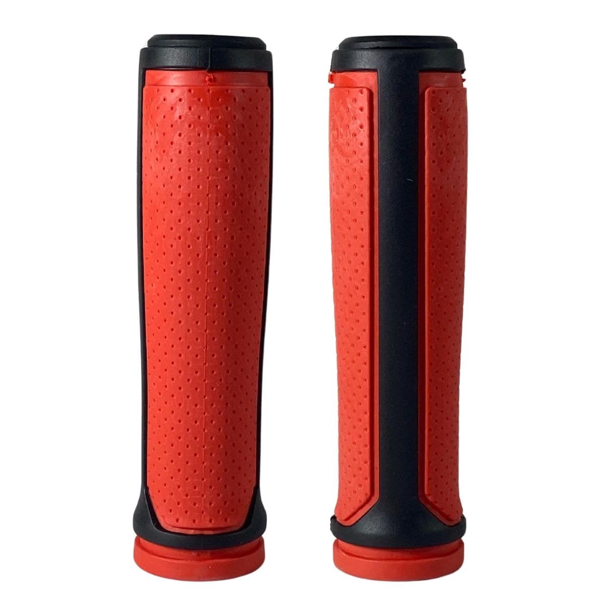 Manopla Bike LTX Preto Vermelho Gel 130mm