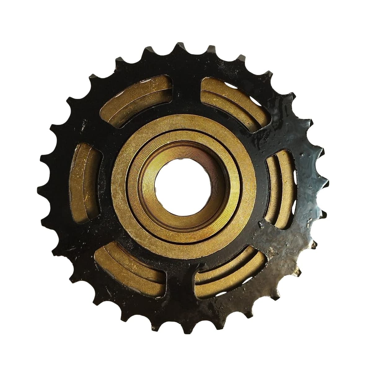 Roda Livre Catraca 7V Importado Marrom com Preto 14/28D