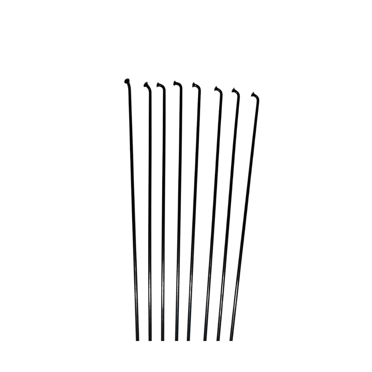 Raio Fino 290x2,00mm Inox Importado Comum Preto 72 Raios