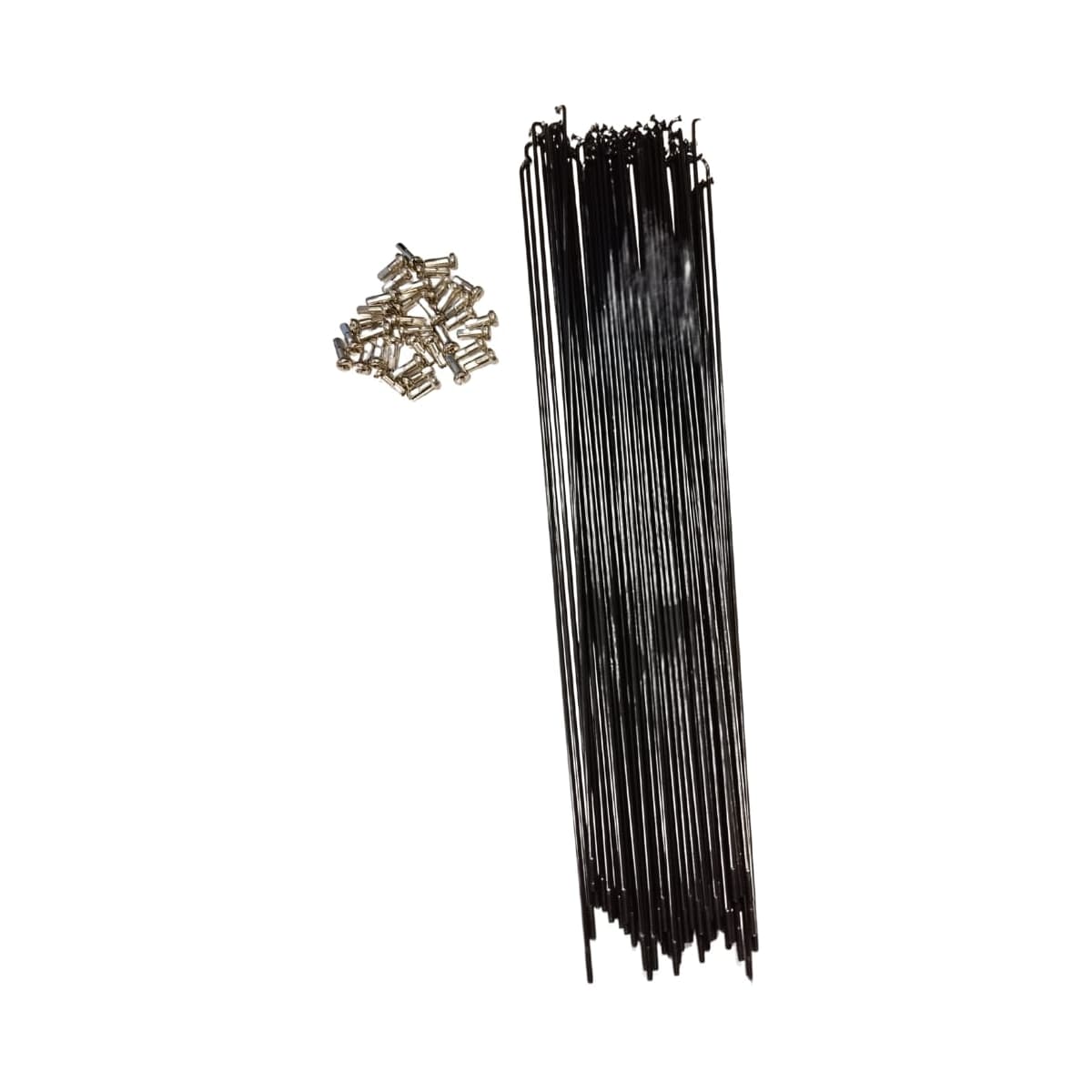 Raio Fino 290x2,00mm Inox Importado Comum Preto 72 Raios